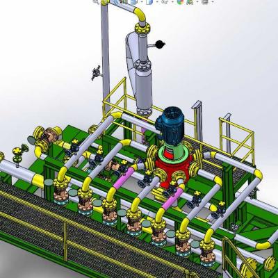 多端口选择阀门 (MSV) 和生产撬块