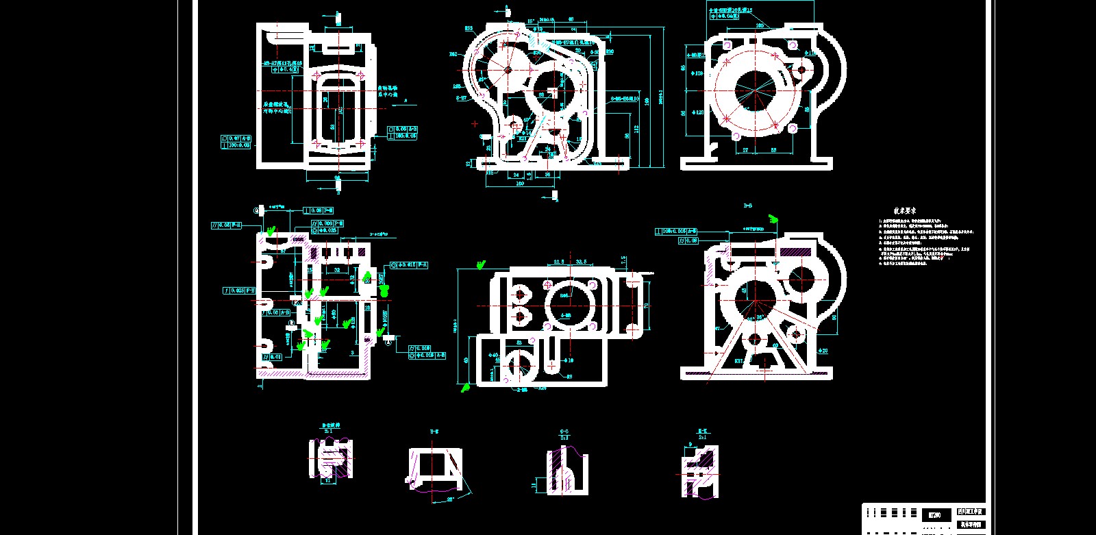 柴油机机体机械加工工艺及其Φ66镗孔夹具设计