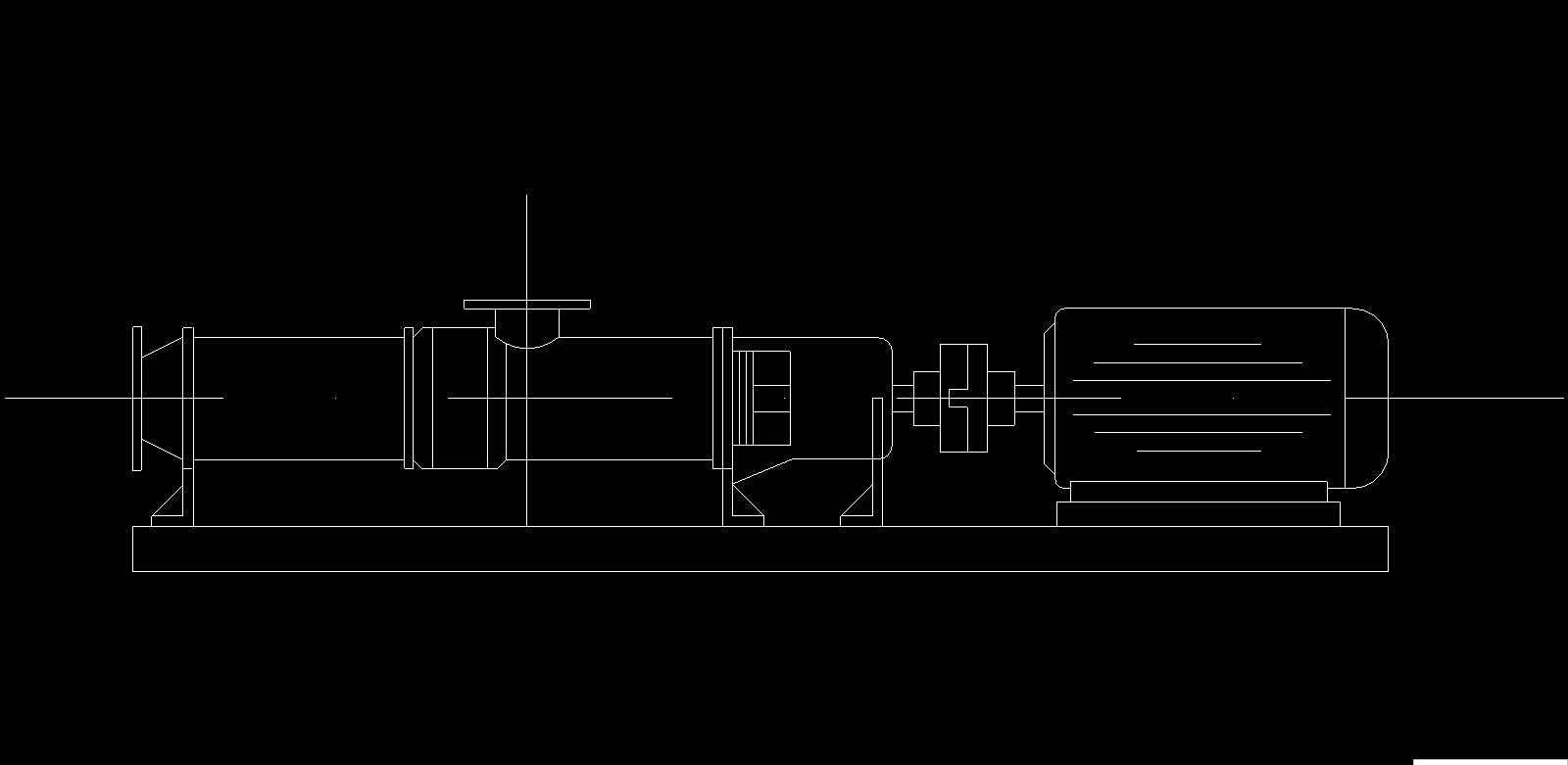 泵（螺杆侧视）