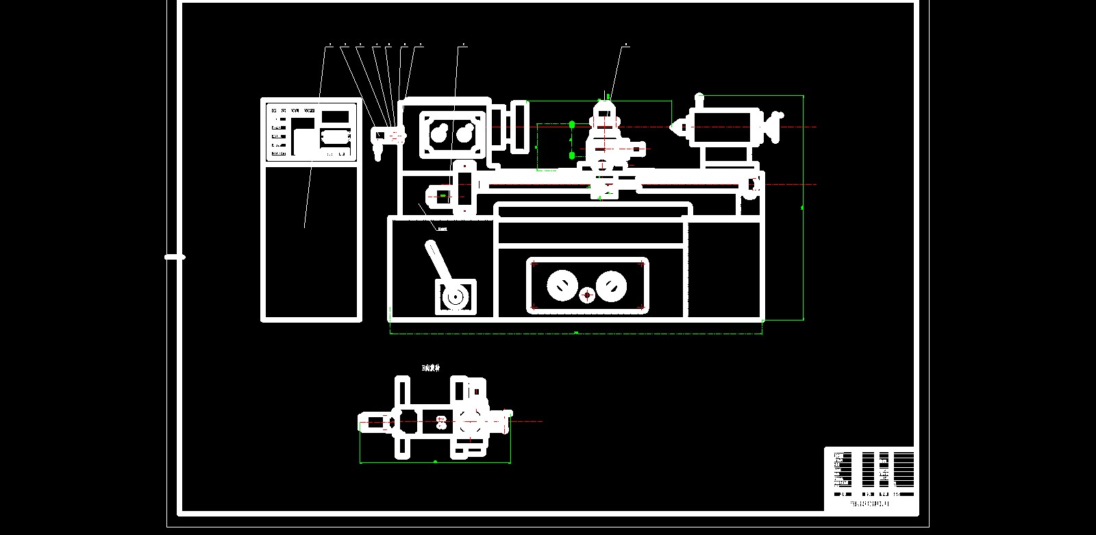 CA6140车床主传动系统的数控化改造设计