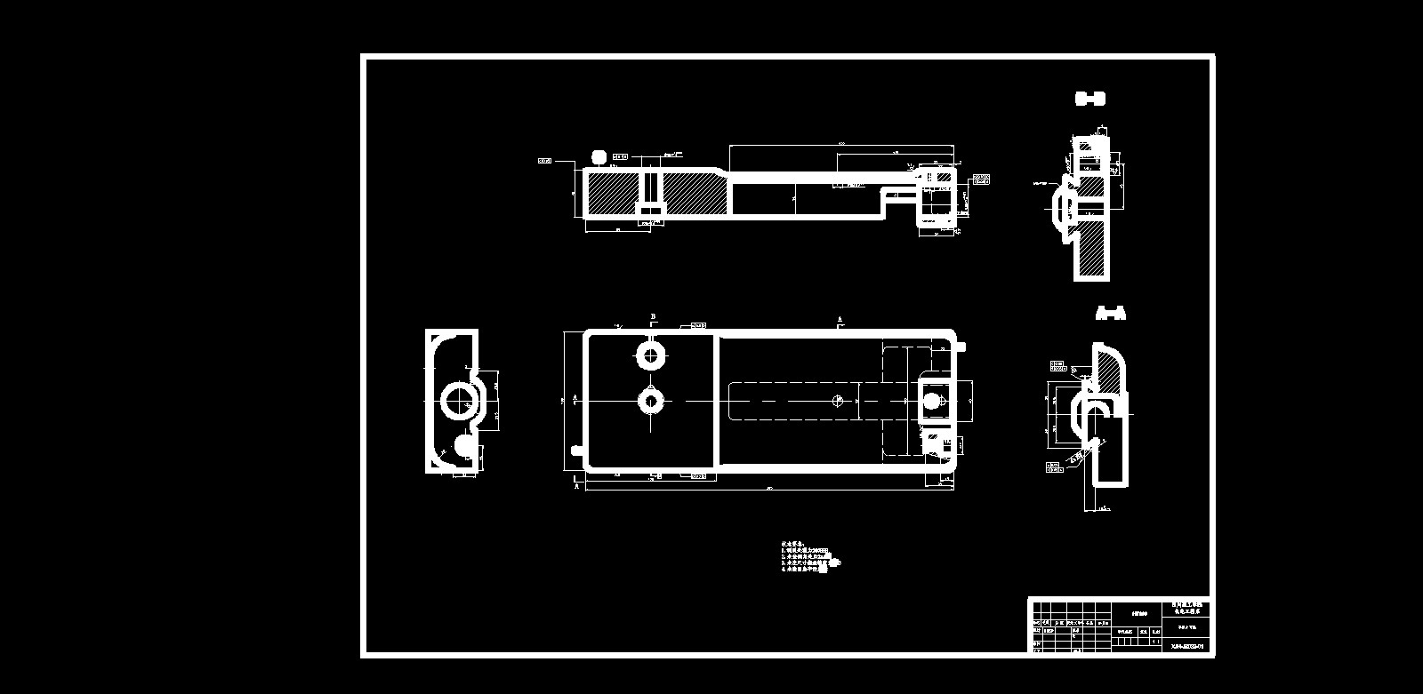 车床小刀架机械加工工艺及镗孔的夹具设计