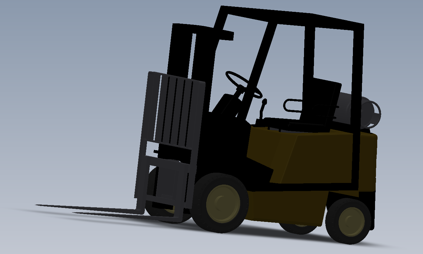 叉车模型