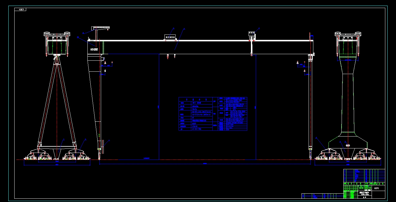 船用龙门起重机