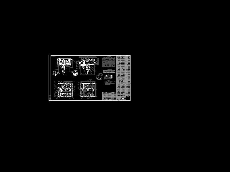 吊钩桥式起重机小车