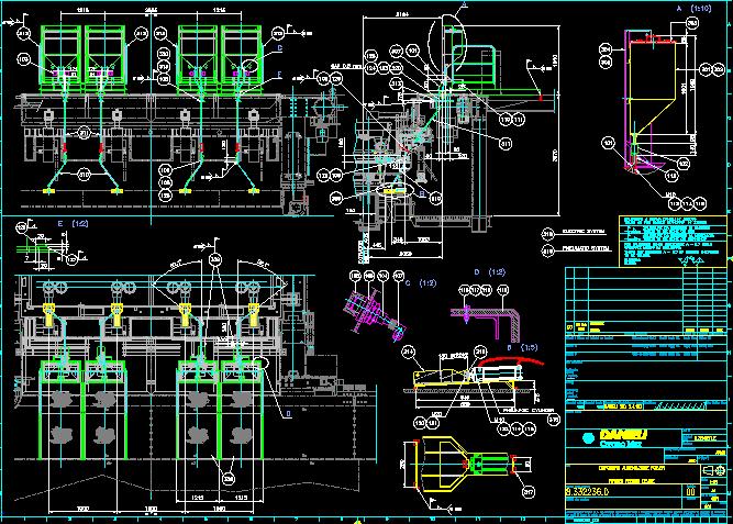 DANIELI设计 连铸动臂起重机和结晶器保护渣自动加入装置