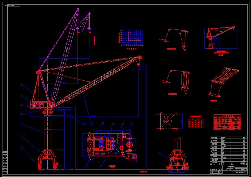 600t-45m造船用门座起重机