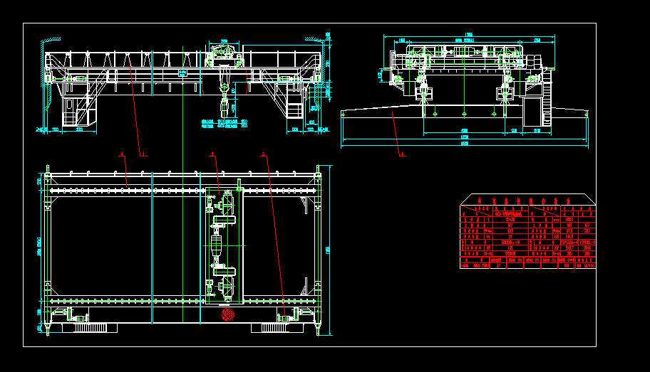 20+20电磁挂梁桥式起重机