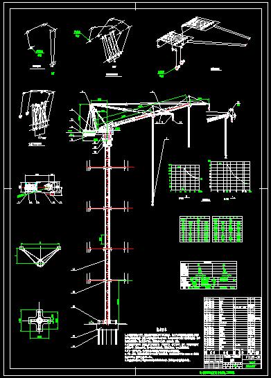 FZQ2000-20-Ⅱ自升式塔式起重机