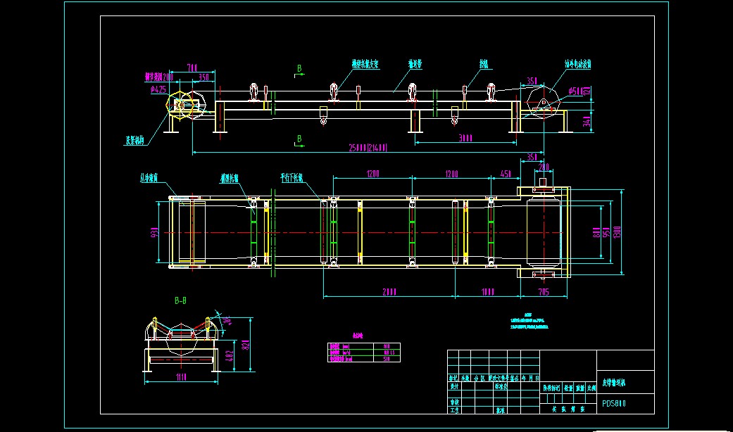 皮带输送机PDS800-25