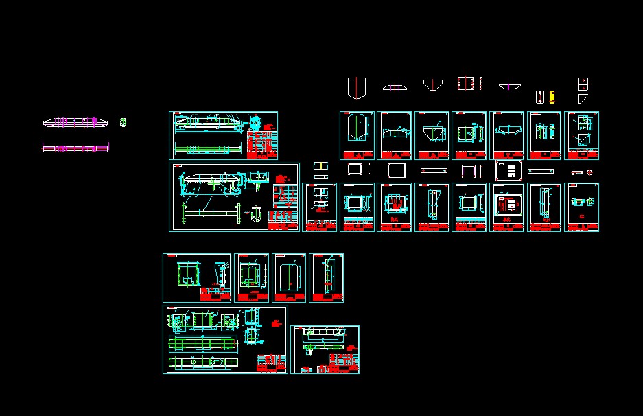 电动单梁起重机套图