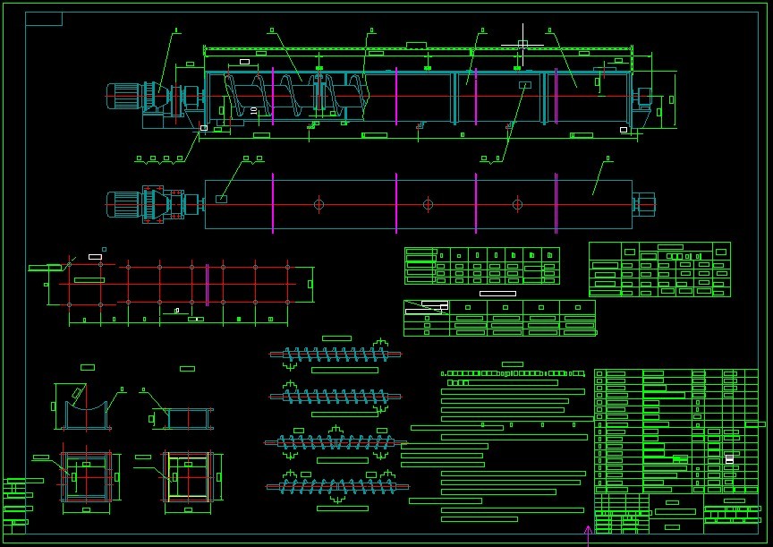 LS400螺旋输送机