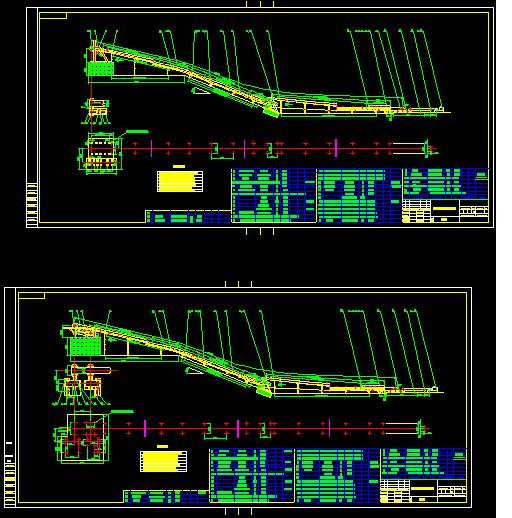 22度带凹弧和凸弧的皮带机