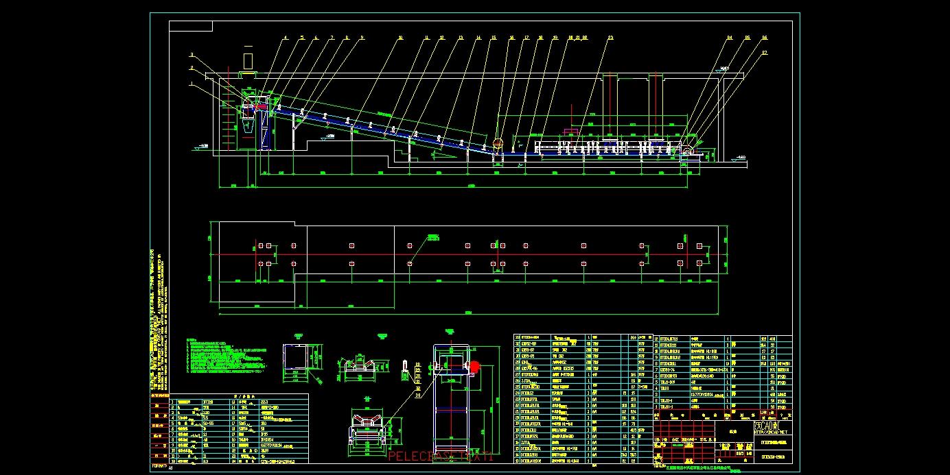 B500x22300带式输送机
