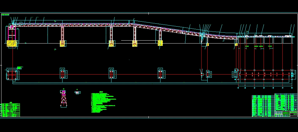 滤泥胶带输送机总装图