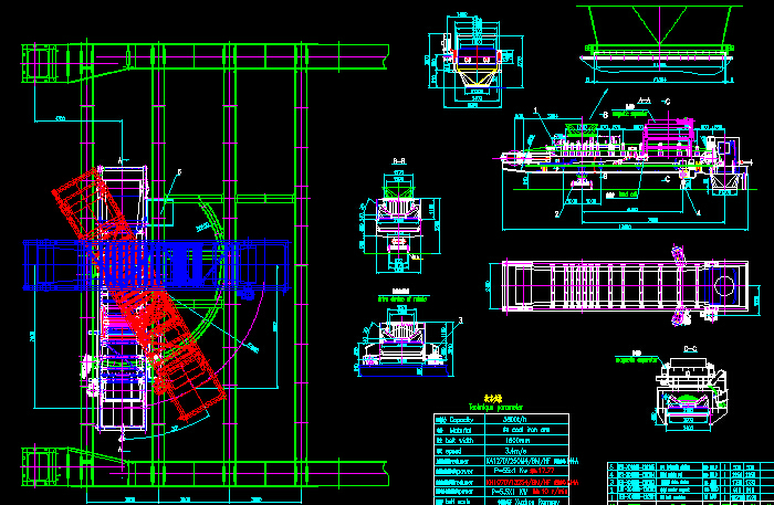 旋转皮带机总图