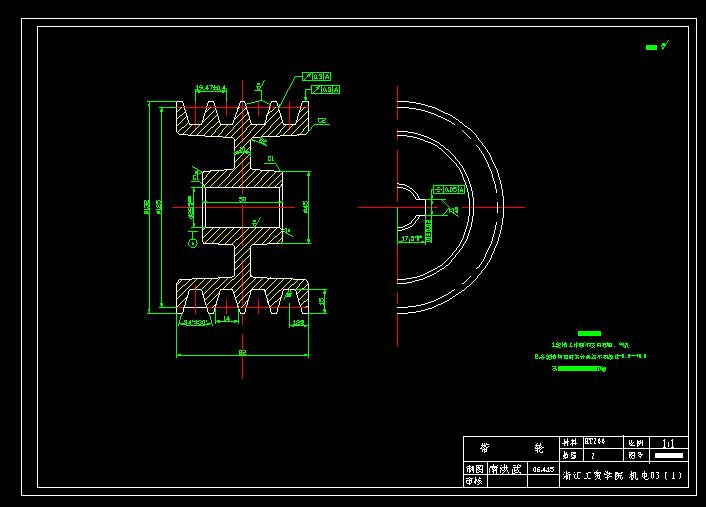 带式输送机---带轮