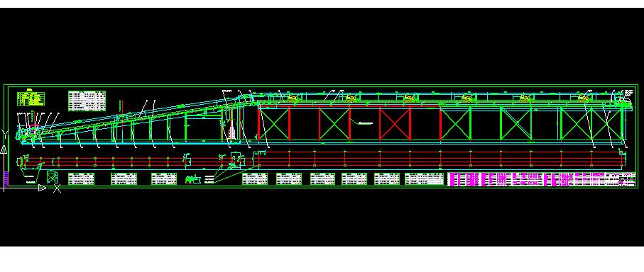 B800X99.3m改造皮带机图