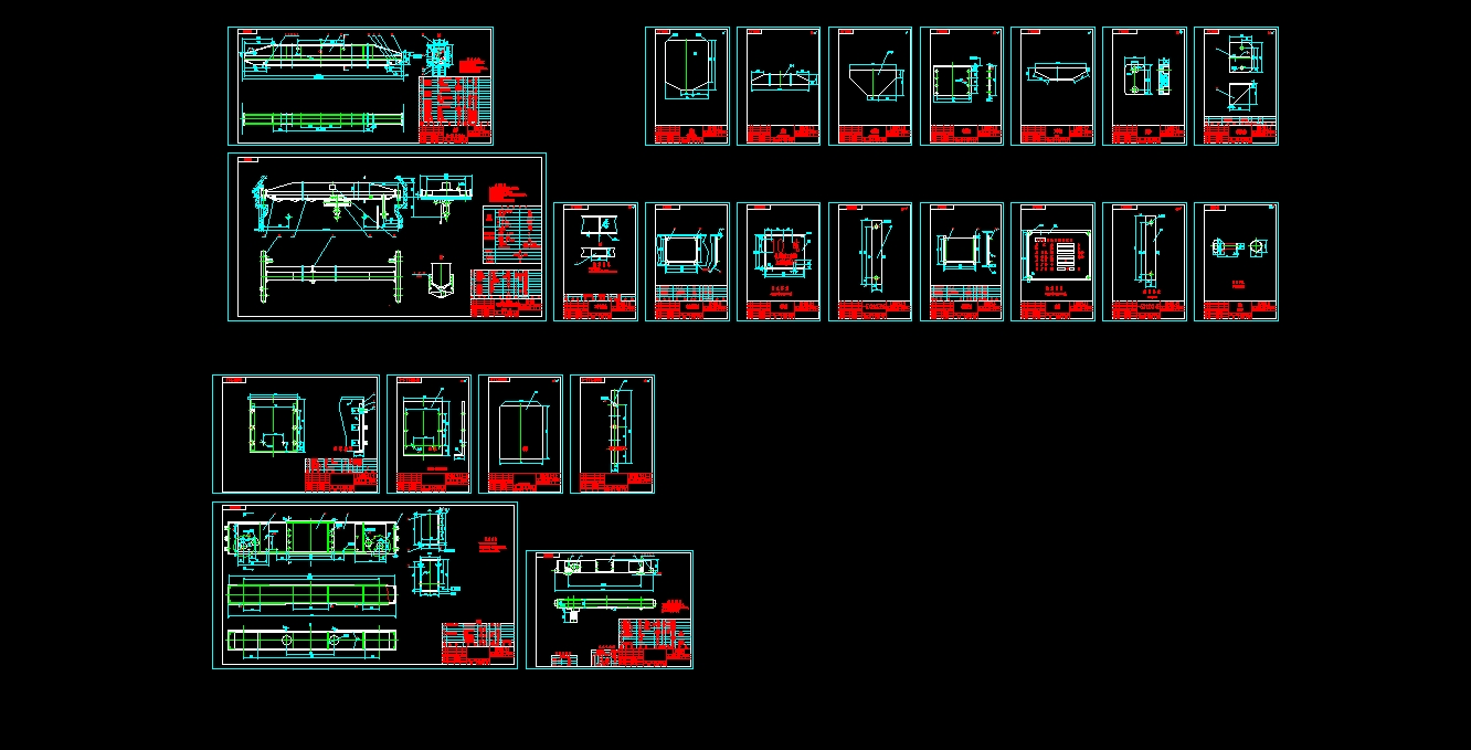 10T电动单梁起重机（套图）