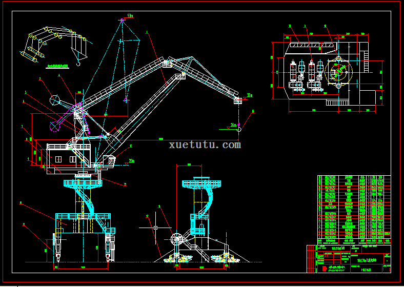 MQZ1633门座式起重机