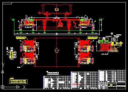 国内大型输送机-摩擦线驱动装置图