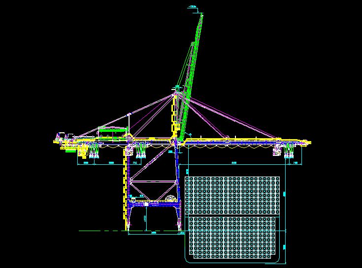 双40英尺岸边集装箱起重机