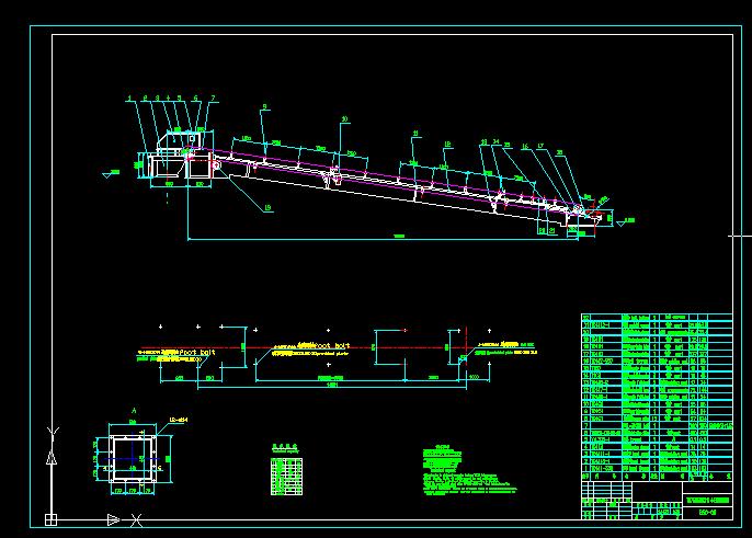 B50X14001-00皮带机总图(k中英文）