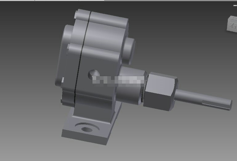 齿轮泵3D模型（2）