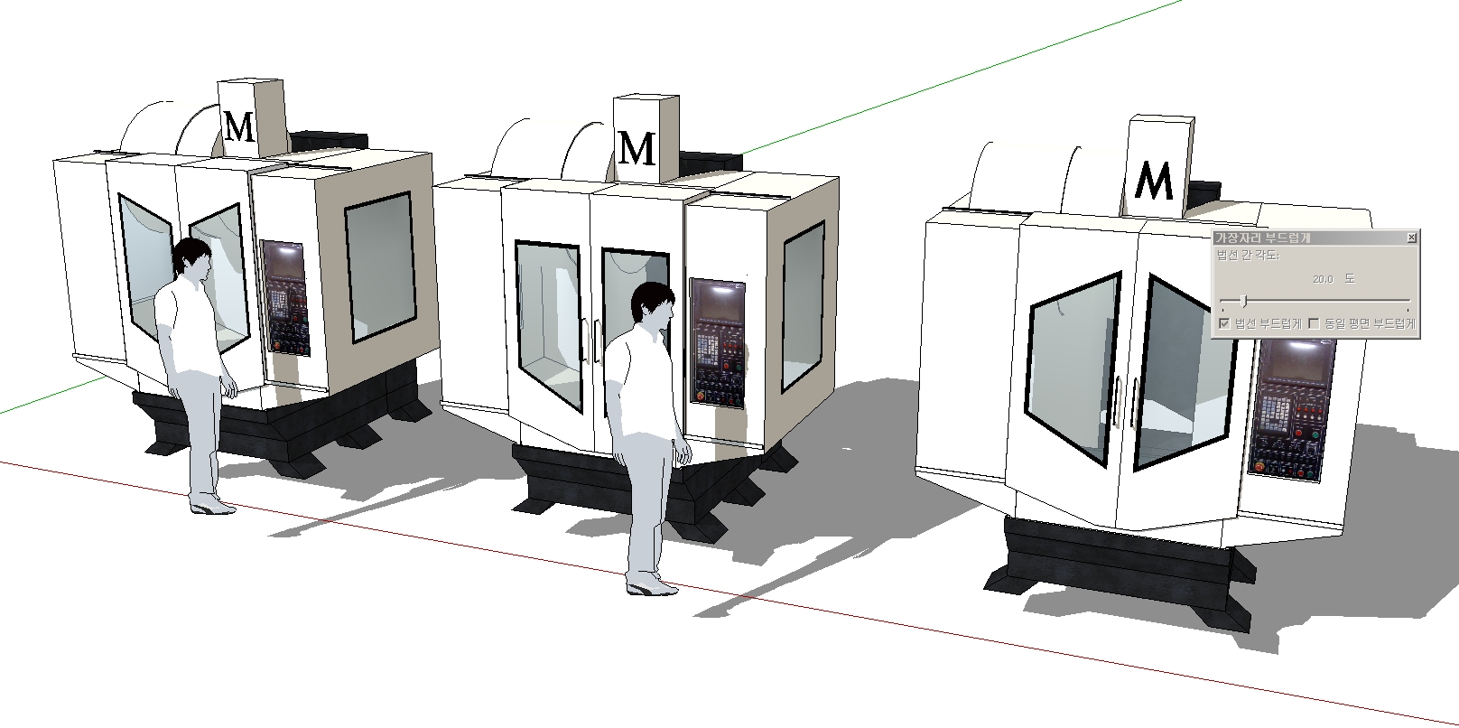 cnc加工中心3D模型