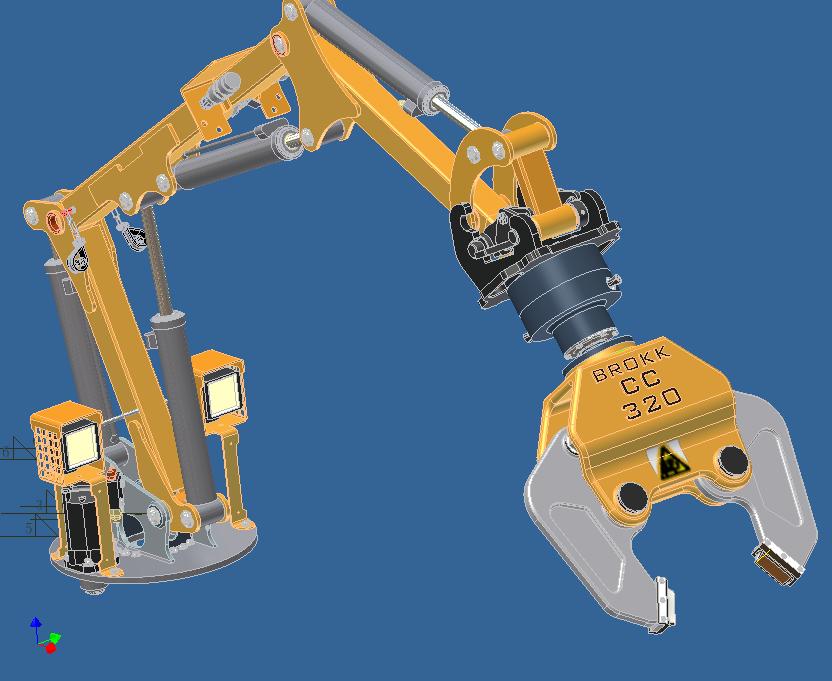 机械手臂3D模型（2）