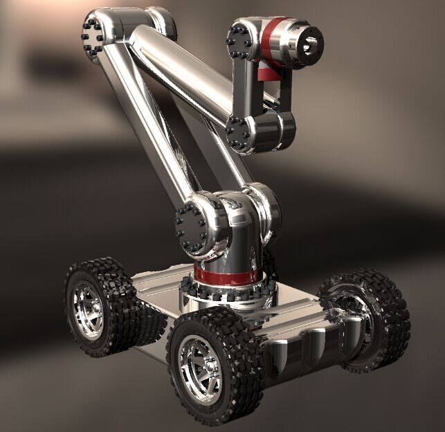 移动机器人3D模型（3）