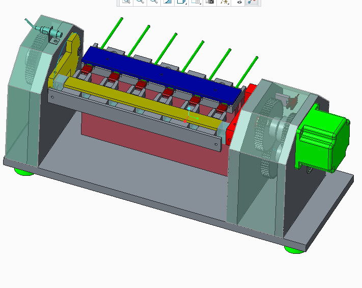 DUT折叠测试治具3D模型