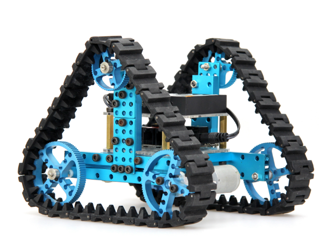 三角履带机器人车3D图纸3D模型（2）