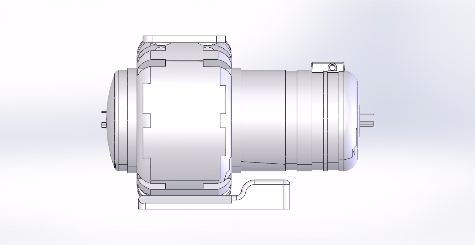 BECKER SV6.250 涡轮泵3D模型