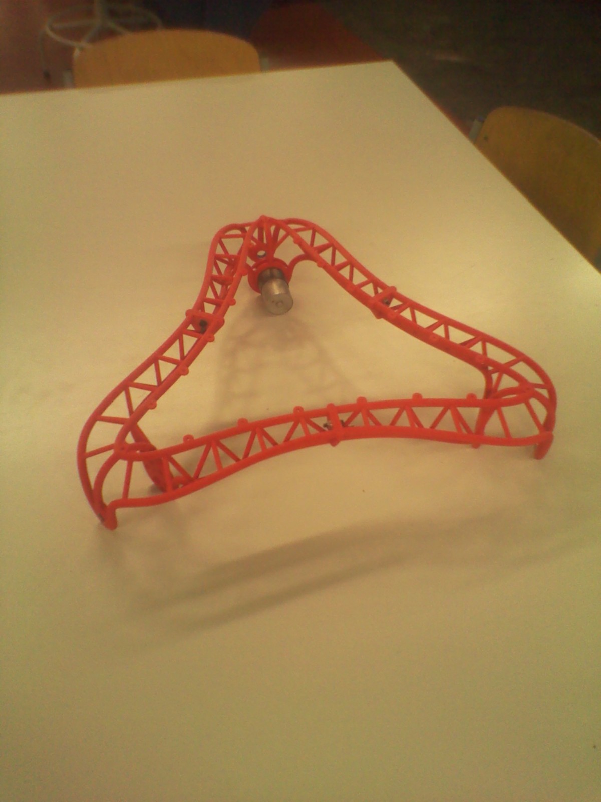 三角麦克纳姆轮机器人平台3D图纸3D模型（3）