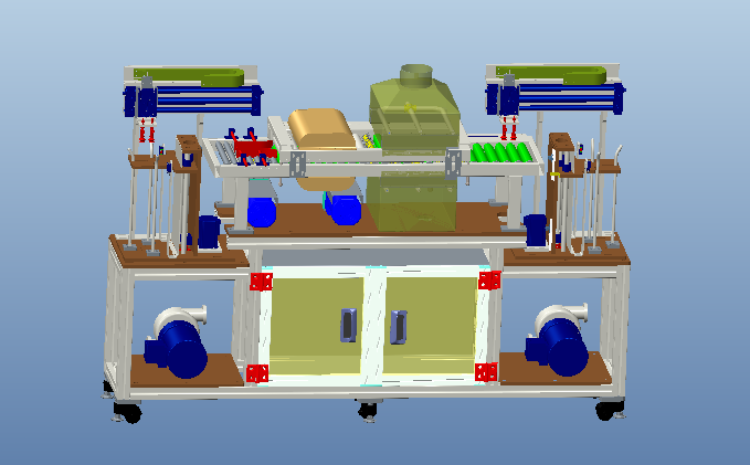 薄片自动清洗机（洗净机）3D模型