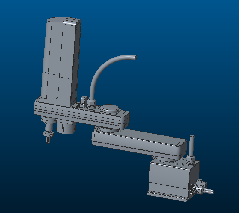 雅马哈机械手3D模型（4）