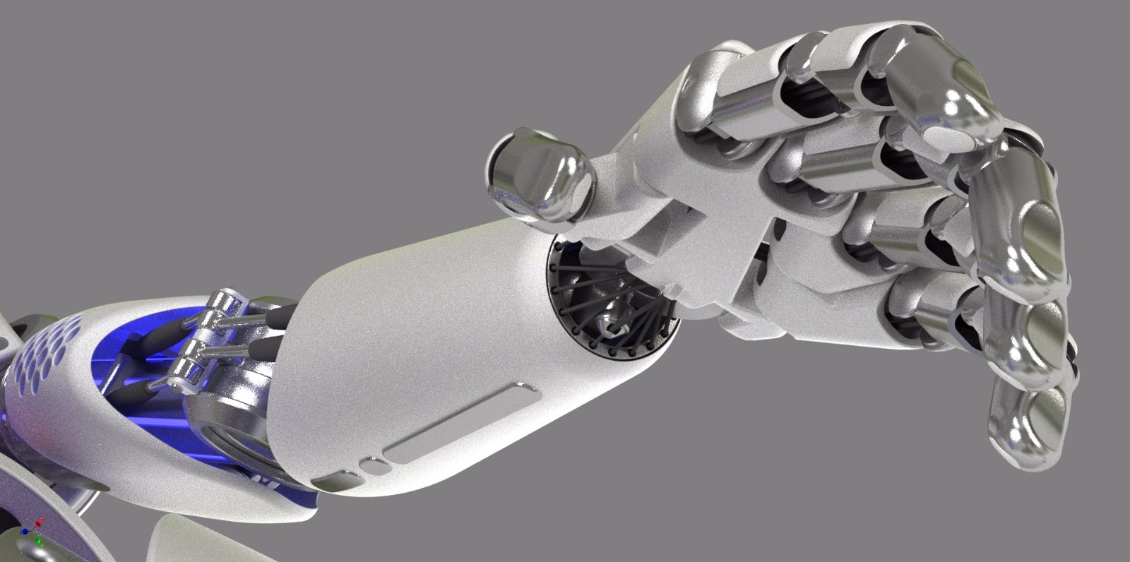 人形机器人2.0设计图纸3D模型（3）