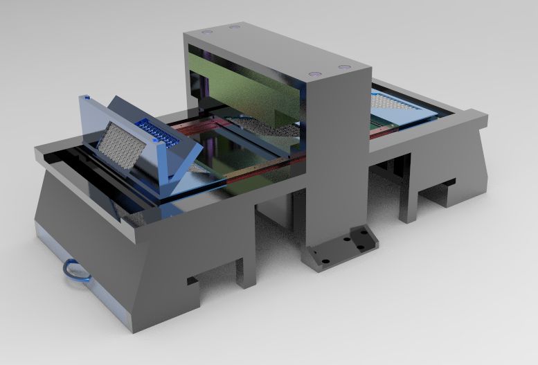 3D镜片裁片机床3D模型（2）