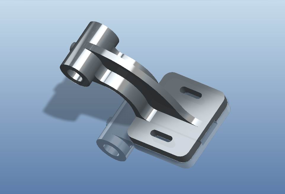 机械托架3D模型