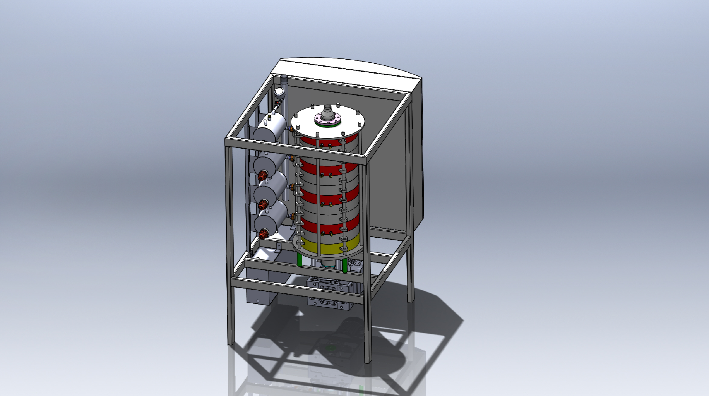 巧克力调温机3D模型(2)