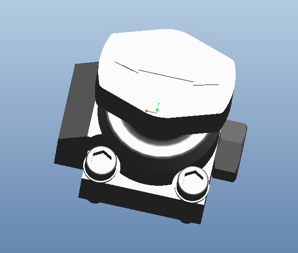 amf手动调节球阀3D模型