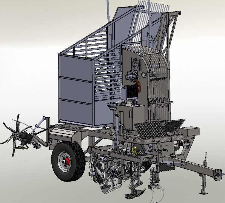 甜菜收获机（甜菜收割机）3D模型