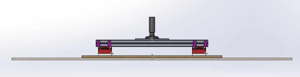 ABB 机器人 木板取料夹具3D模型
