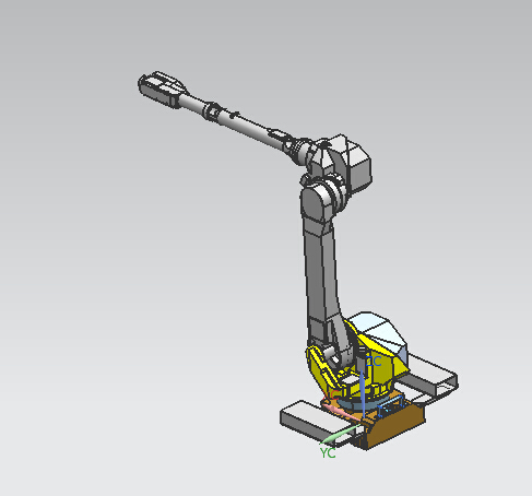 发那科M-710iC20L机器人三维数模3D模型(2)