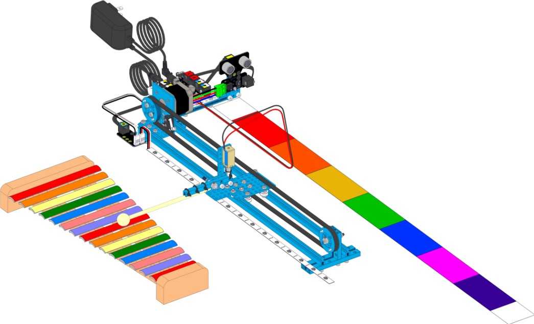 智能音乐机器人3D模型（2）