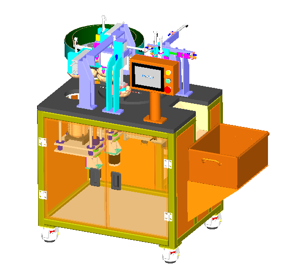 灯具自总组装设备3D模型（3）