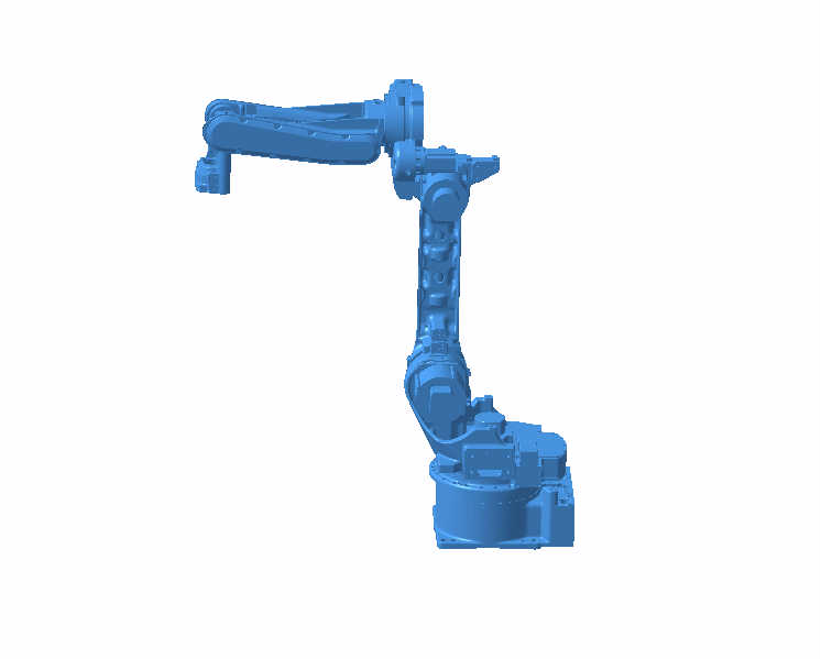 安川MA1400机器人3D模型
