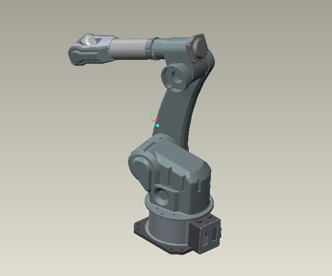 六自由度工业机械手3D模型（2）