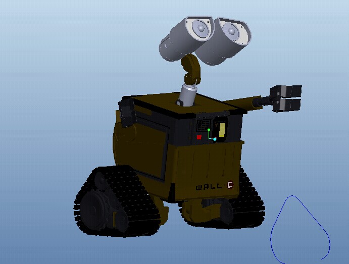 机器人总动员3D模型