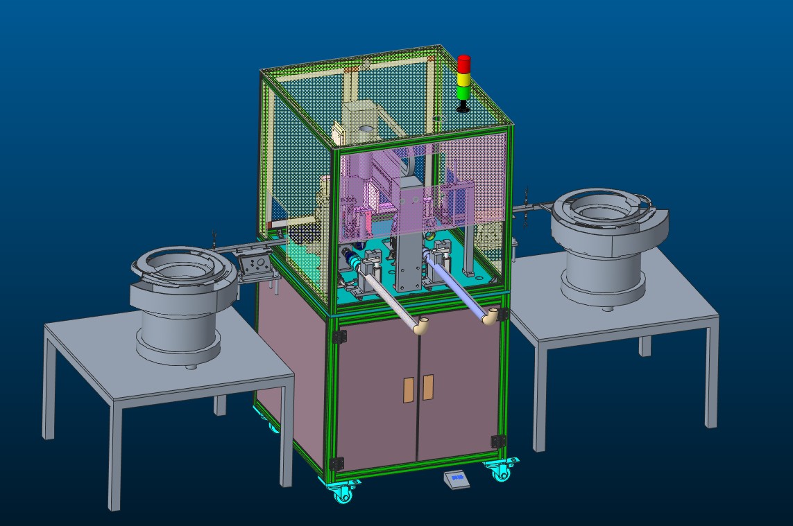 点胶拧软管设备3D模型（3）